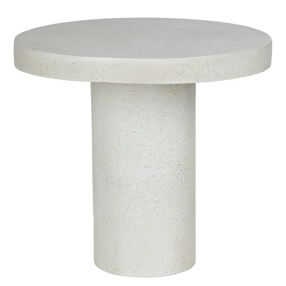 PIECES Odkládací stolek 50 cm - bílá