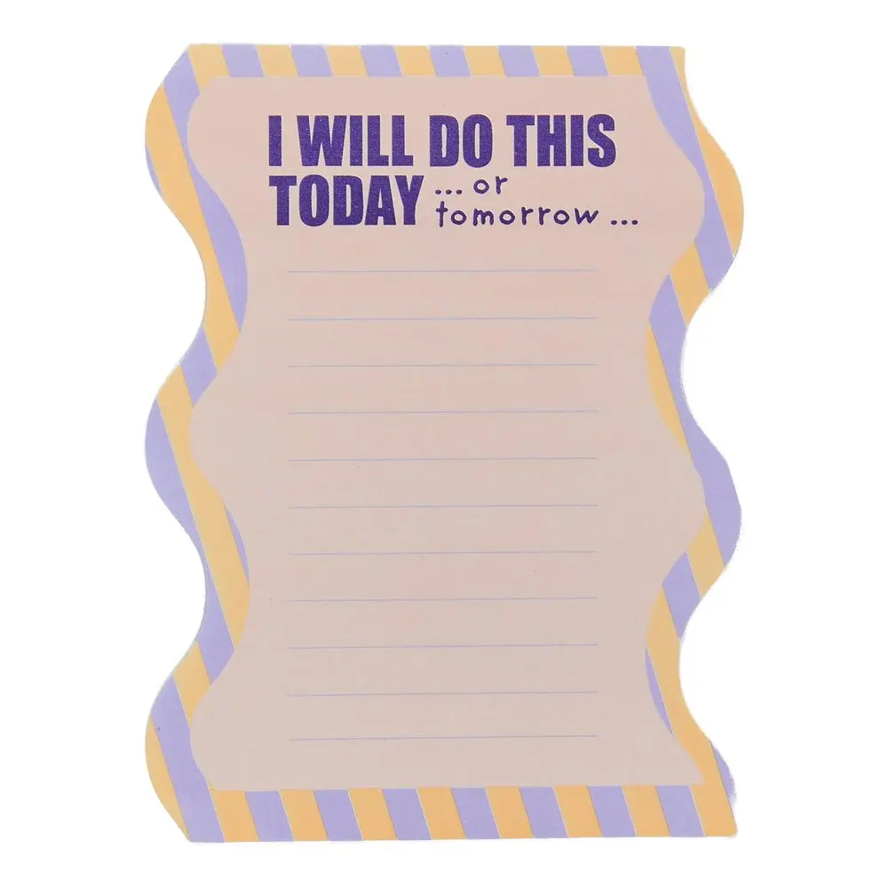 EVERYDAY Samolepicí lístečky "Do This Today" - žlutá/modrá