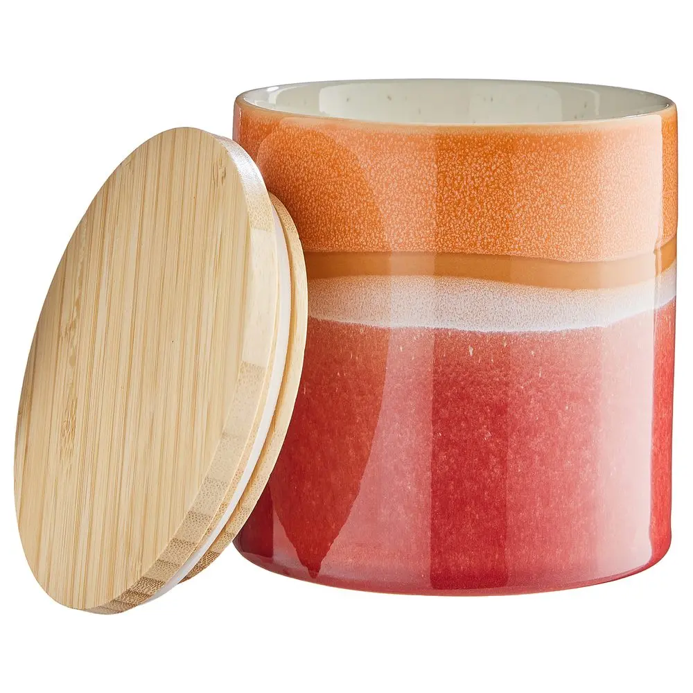 MEDLEY Dóza 12 cm - červená/oranžová