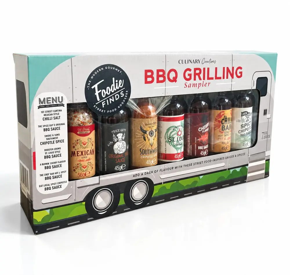 BBQ GRILLING Sada grilovacích omáček
