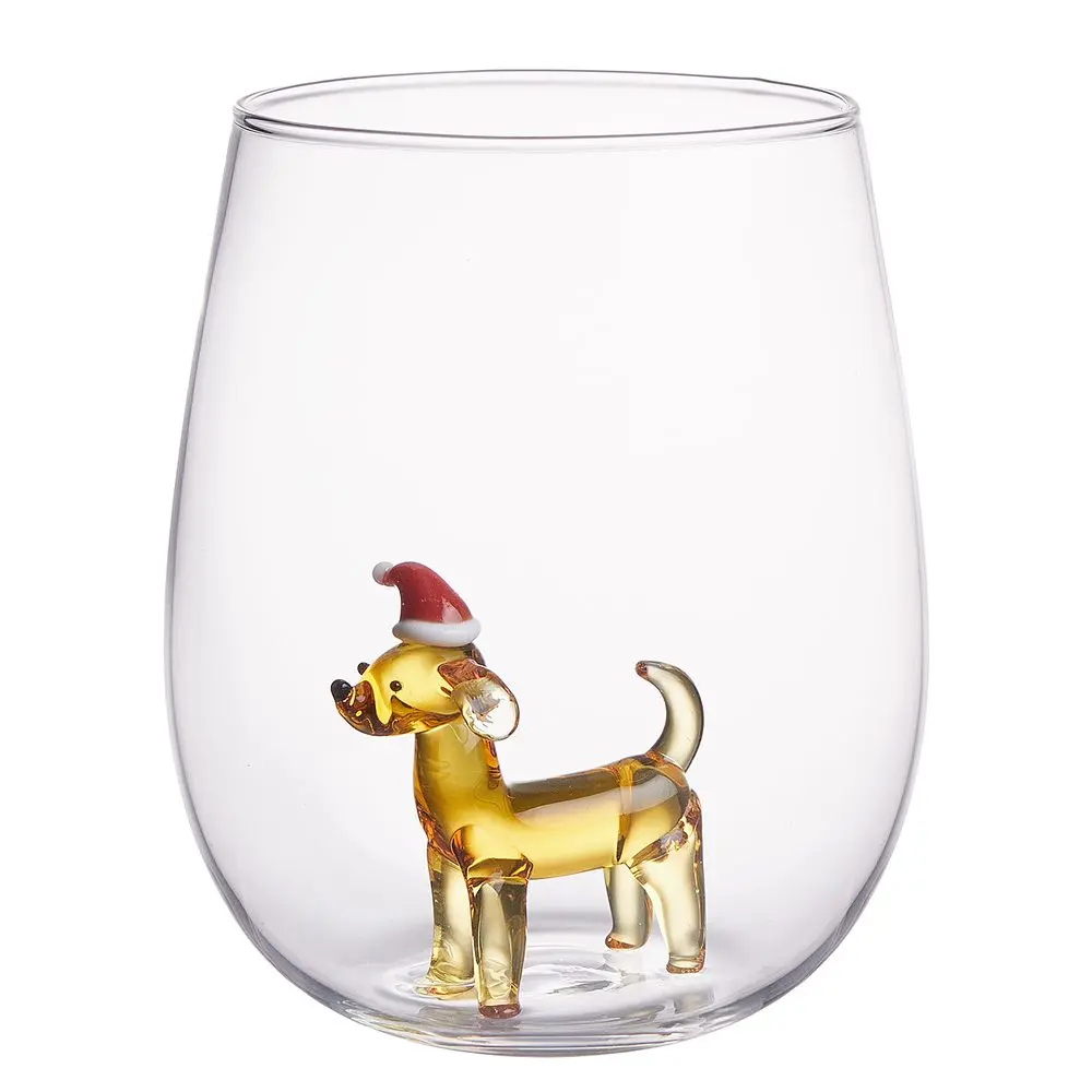 MERRY & JOY Sklenice jezevčík 450 ml