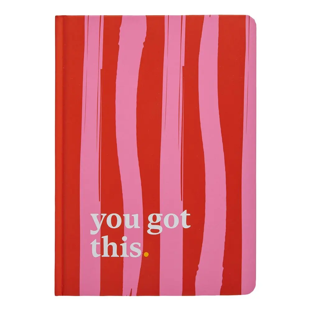 EVERYDAY Notes A5 "You Got This" - červená/růžová