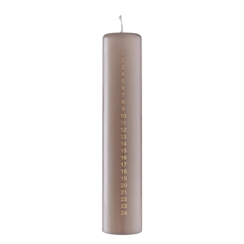 ADVENT Svíčka adventní - hnědá