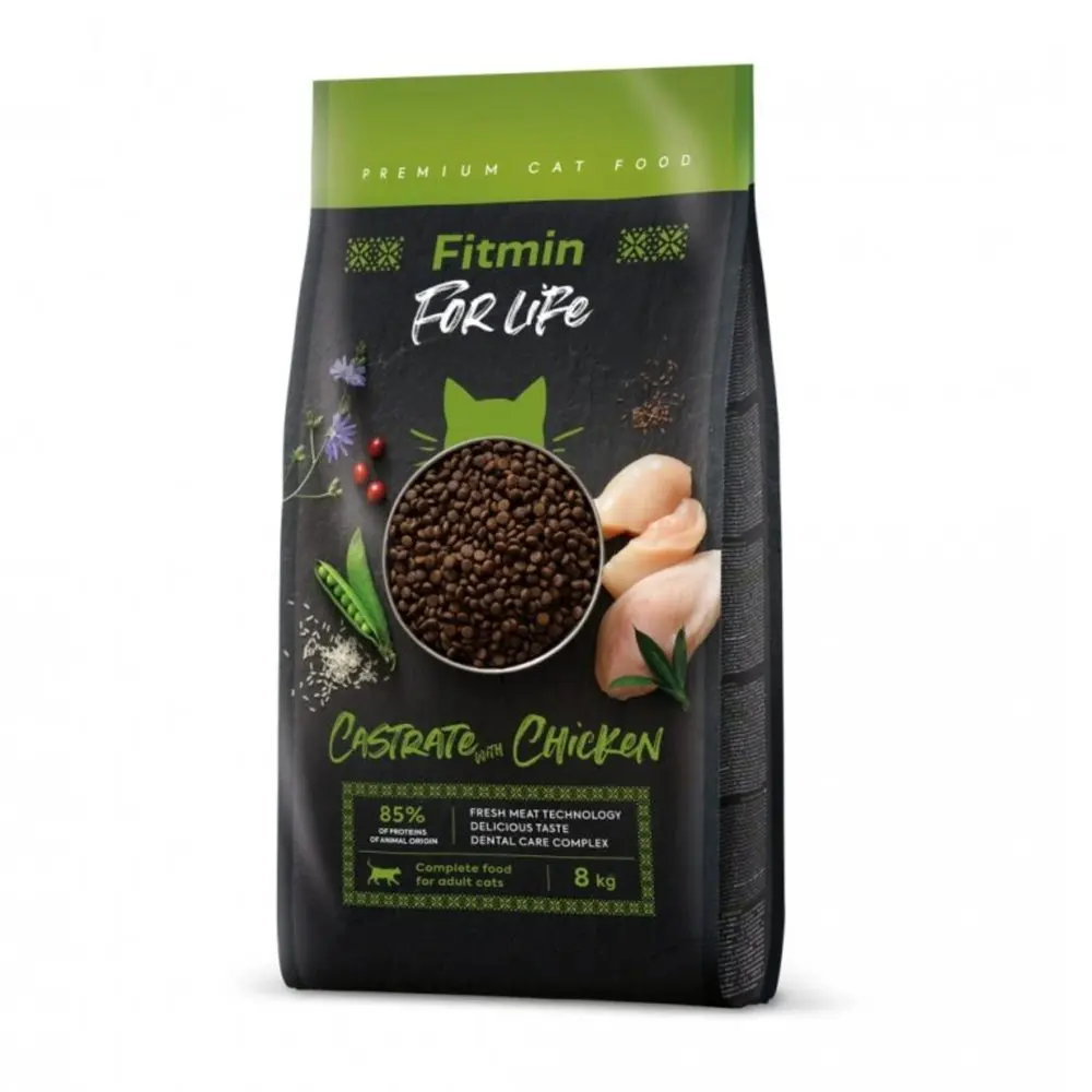 Fitmin Cat For Life Castrate Chicken 8 kg | P57181