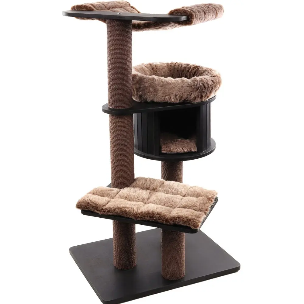 Flamingo Škrabací strom Raisa 2 Brown & Grey | Škrabadlo pro kočky | P58310