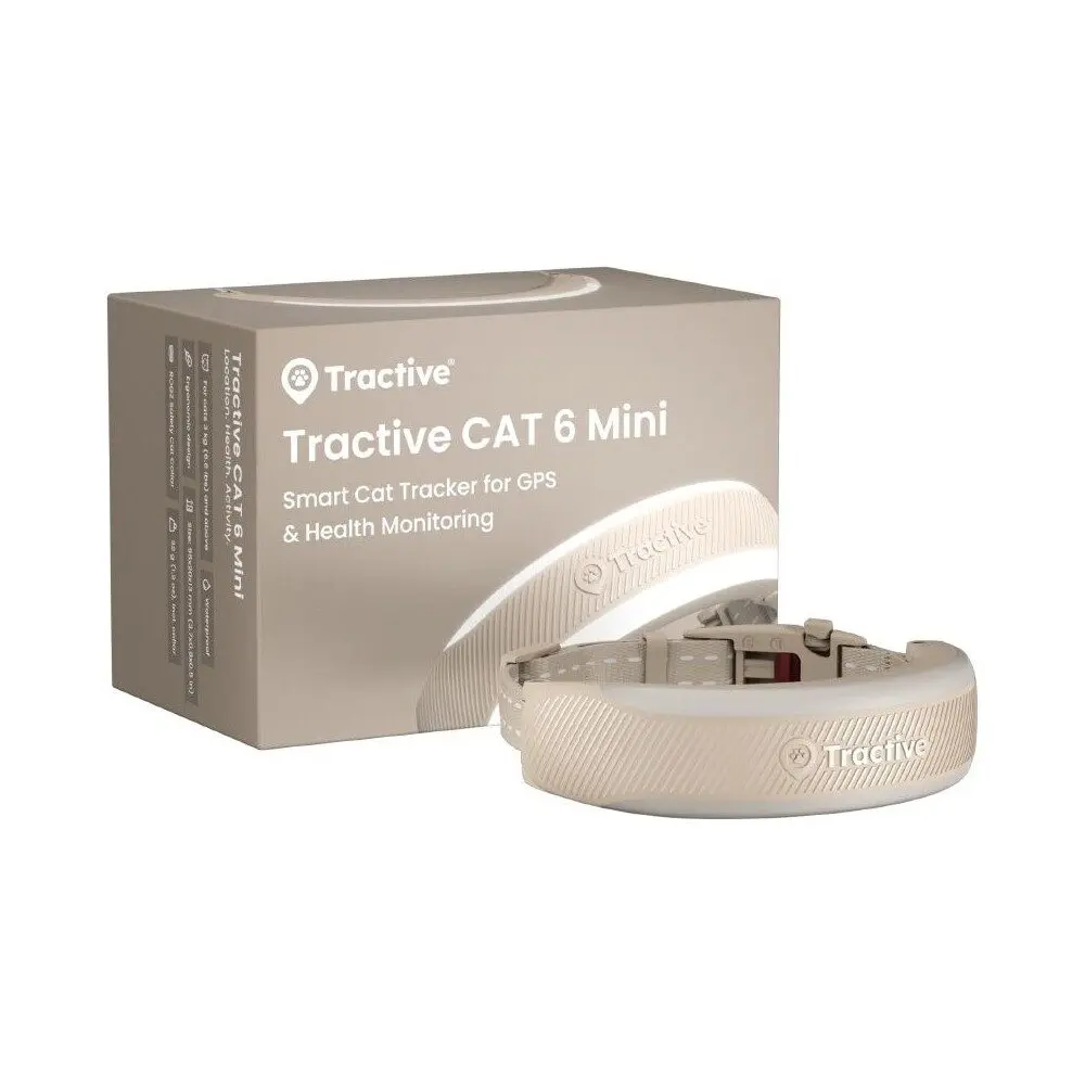 Tractive GPS CAT 6 Mini | GPS lokátor pro kočky - hnědá | P59480