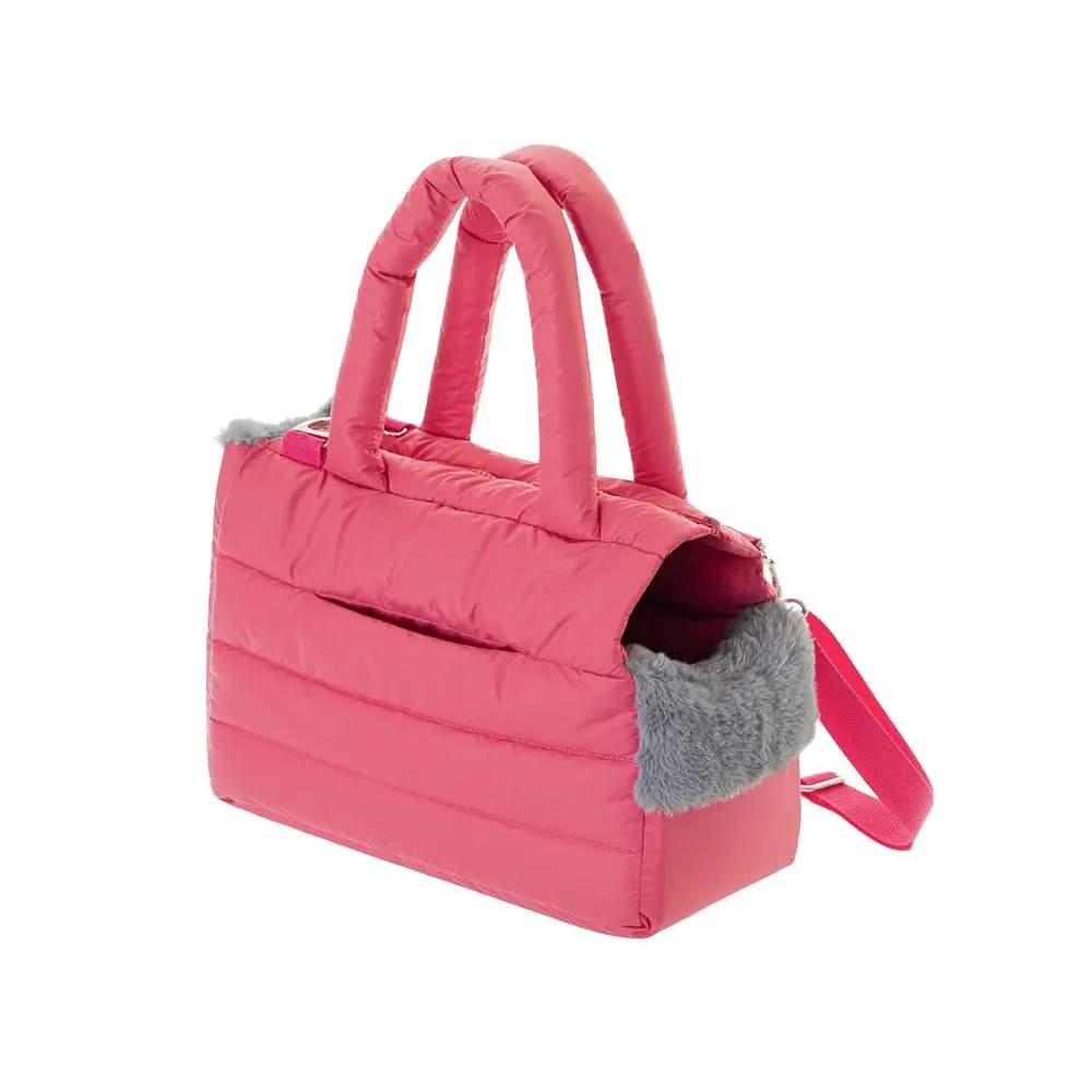 Reedog Taška Fluffy Ride malinová | Taška pro psa i kočku - M | P59259