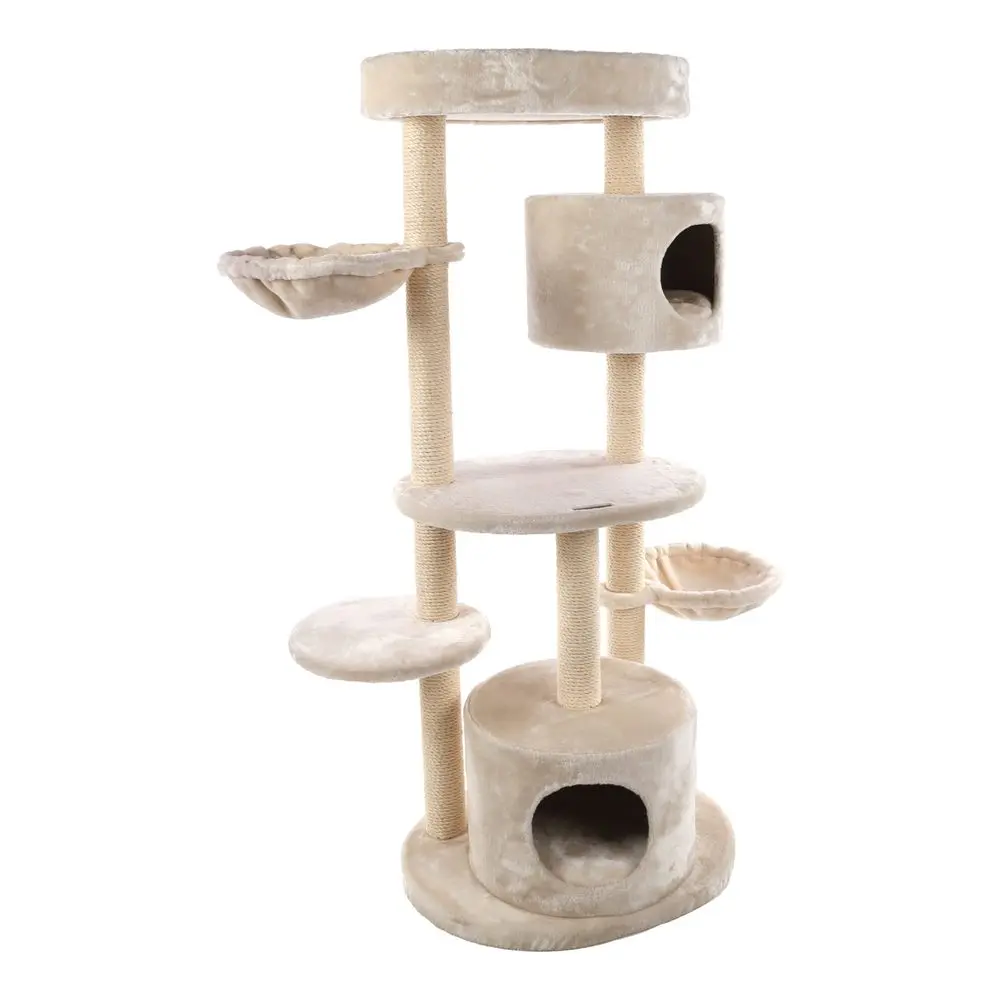 Flamingo Škrabací strom Inga Beige & White | Škrabadla pro kočky | P58306