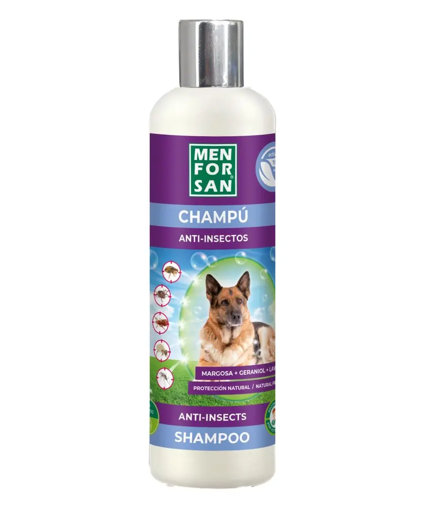 Menforsan přírodní repeletní šampon pro psy s nimbovým olejem 300ml | P2639