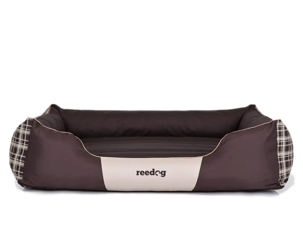 Pelíšek pro psa Reedog Brown Grid - L | P3720