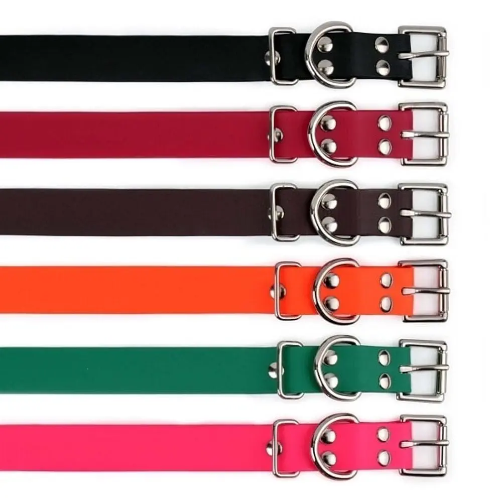Obojek pro psa E-collar 1,8 x 75 cm - biothan - růžová | P47918