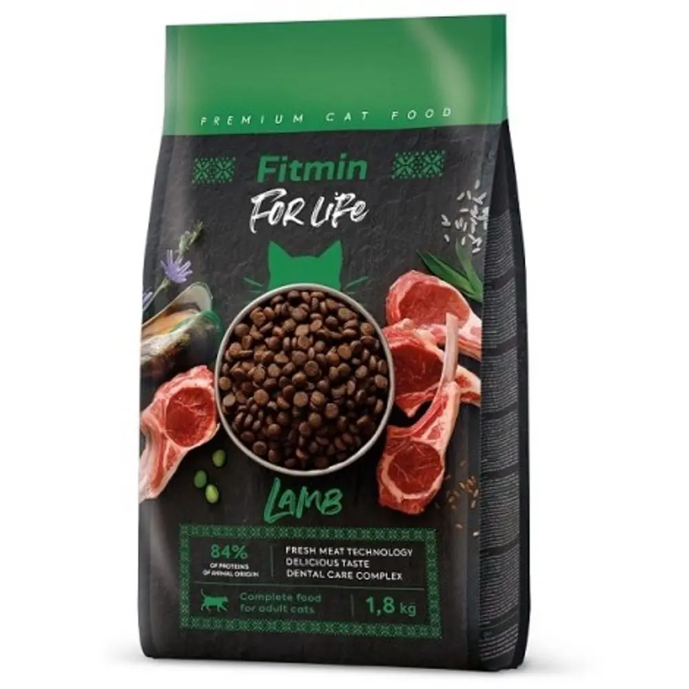 Fitmin Cat For Life Adult Lamb 1,8 kg | P57207