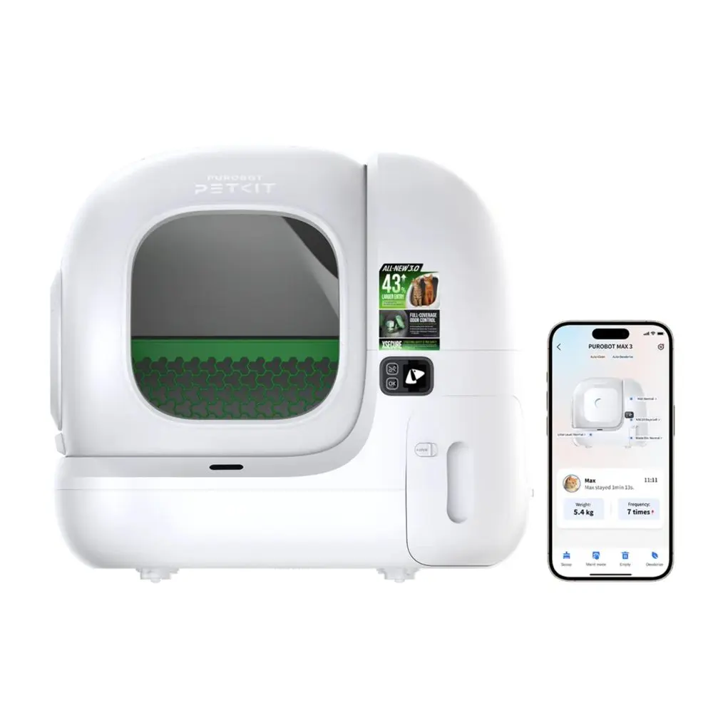Petkit Purobot Max 3 | Chytrá automatická toaleta pro kočky | P59782