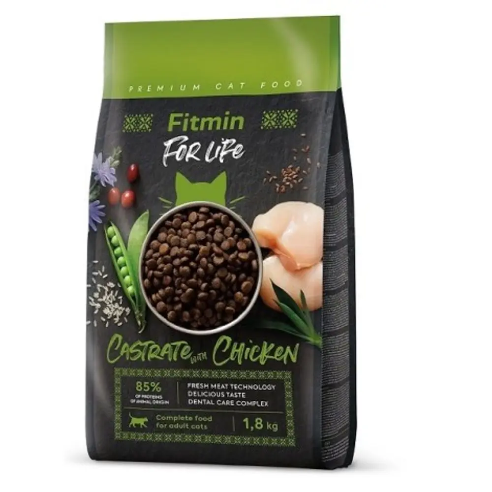 Fitmin Cat For Life Castrate Chicken 1,8 kg | P57184