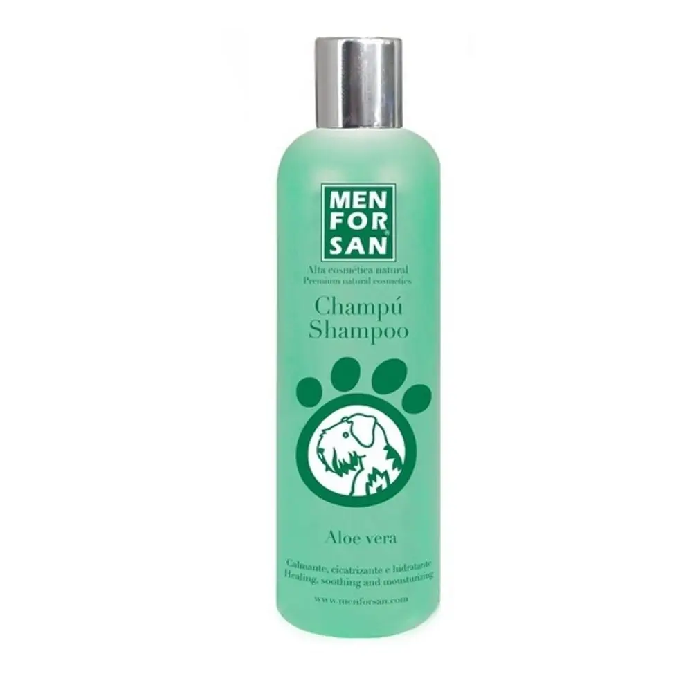 Menforsan přírodní zklidňující, hojivý šampon s výtažky z aloe vera, 300 ml | P2644
