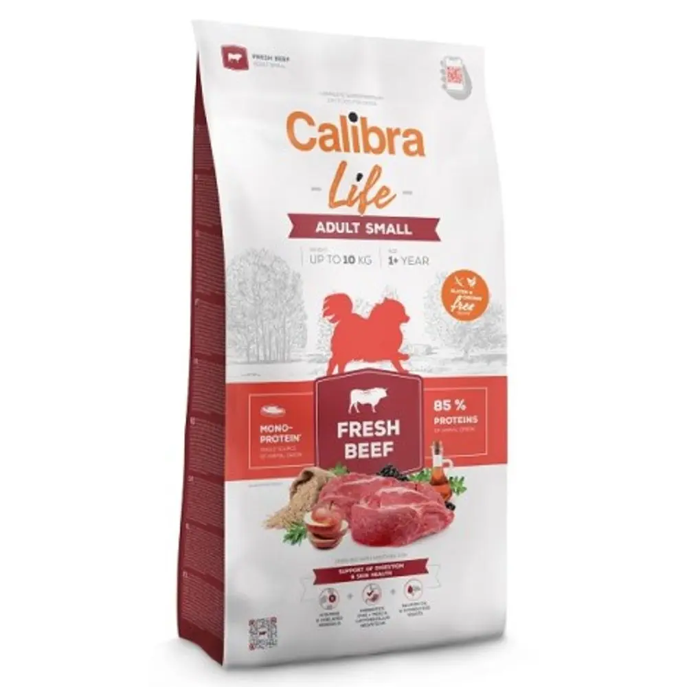 Calibra Dog Life Adult Small Fresh Beef 1,5 kg | Granule pro psy | P57093