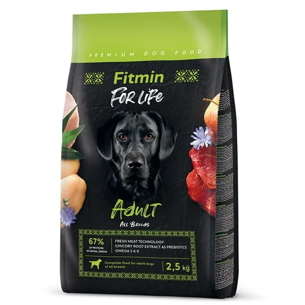 Fitmin Dog For Life Adult 2,5 kg | Granule pro psy | P56348