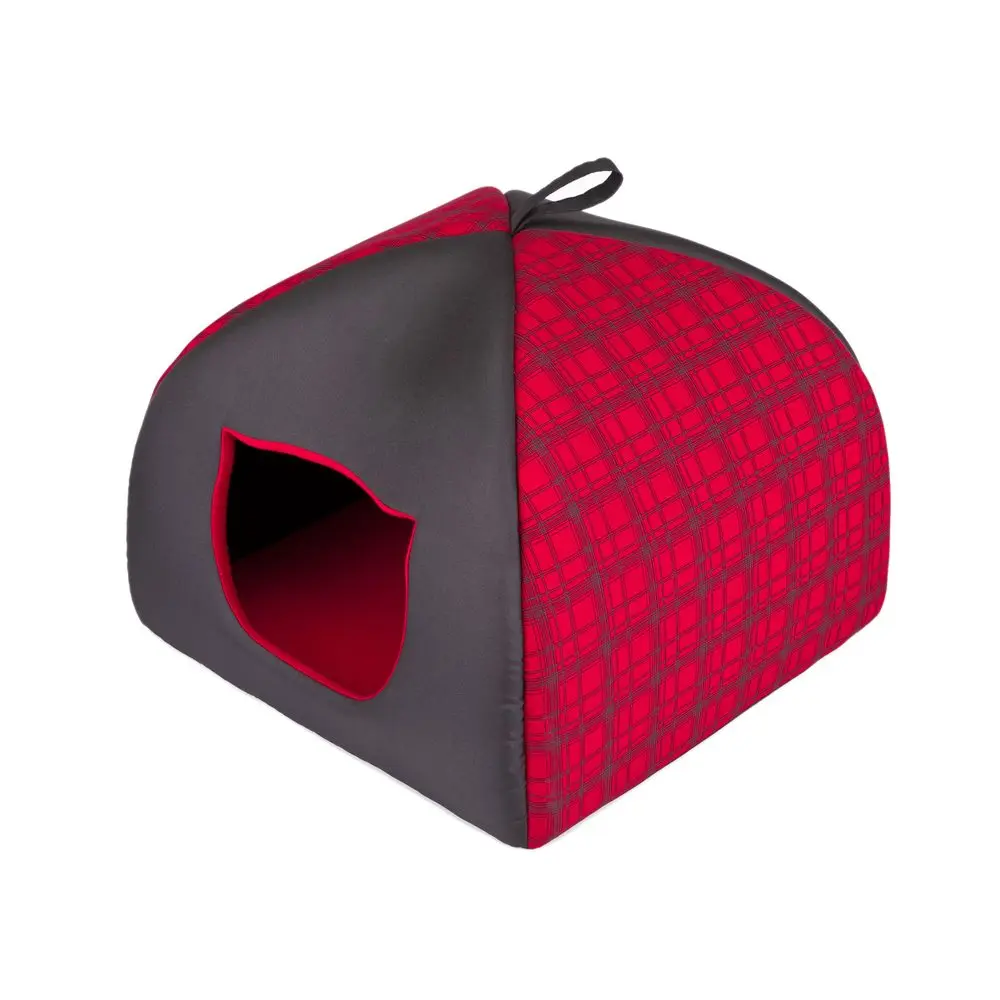 Iglú pro kočky Reedog Red Strips | P3928