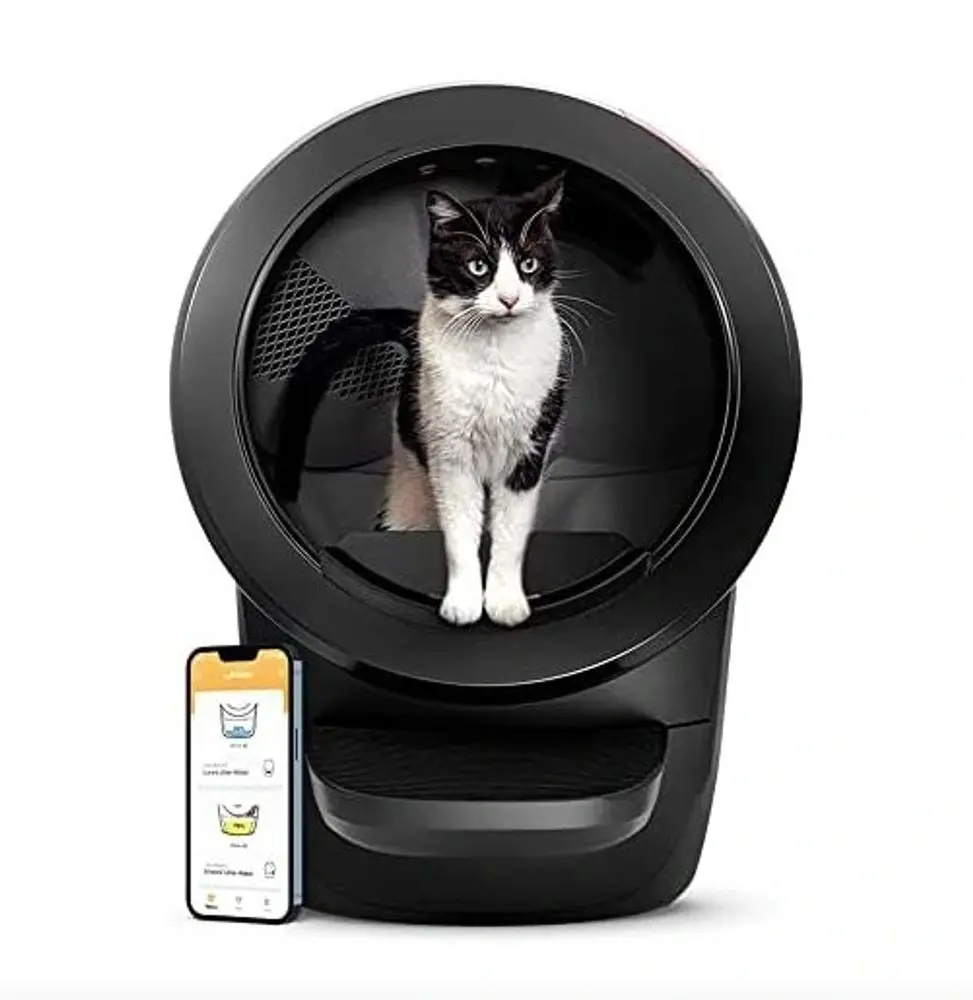 Litter-Robot 4 | Chytrá automatická toaleta pro kočky - černá | P55180