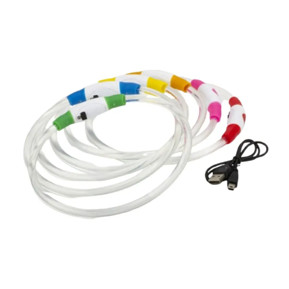 Reedog LED USB dobíjecí svítící obojek pro psy a kočky | P54288