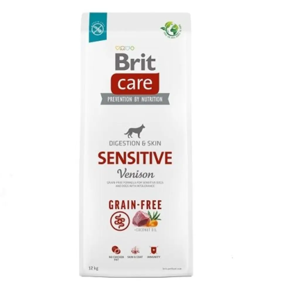 Brit Care Dog Grain-free Sensitive Venison 12 kg | Granule pro psy | P56940