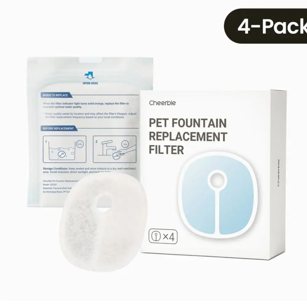 Cheerble filtry Elfin E1+, E1, D1 Pro - 4 ks | P59429