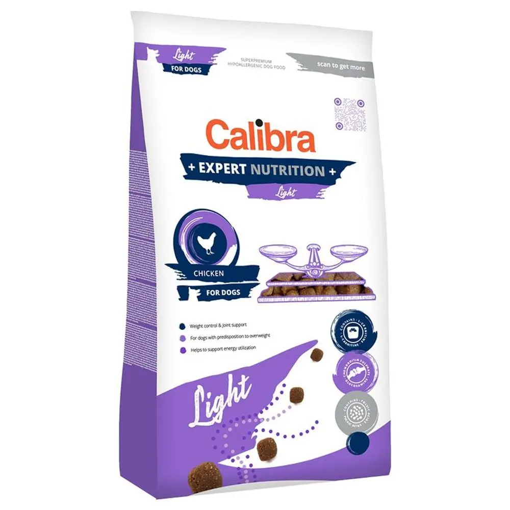 Minimální trvanlivost do 5.7. 2026: Calibra Dog Expert Nutrition Light 2 kg | P59655