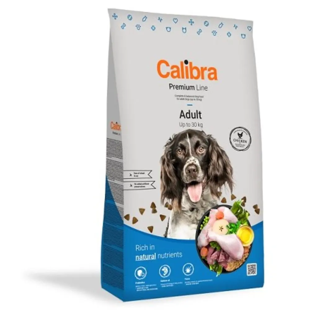 Calibra Dog Premium Line Adult 12 kg | Granule pro psy | P57061