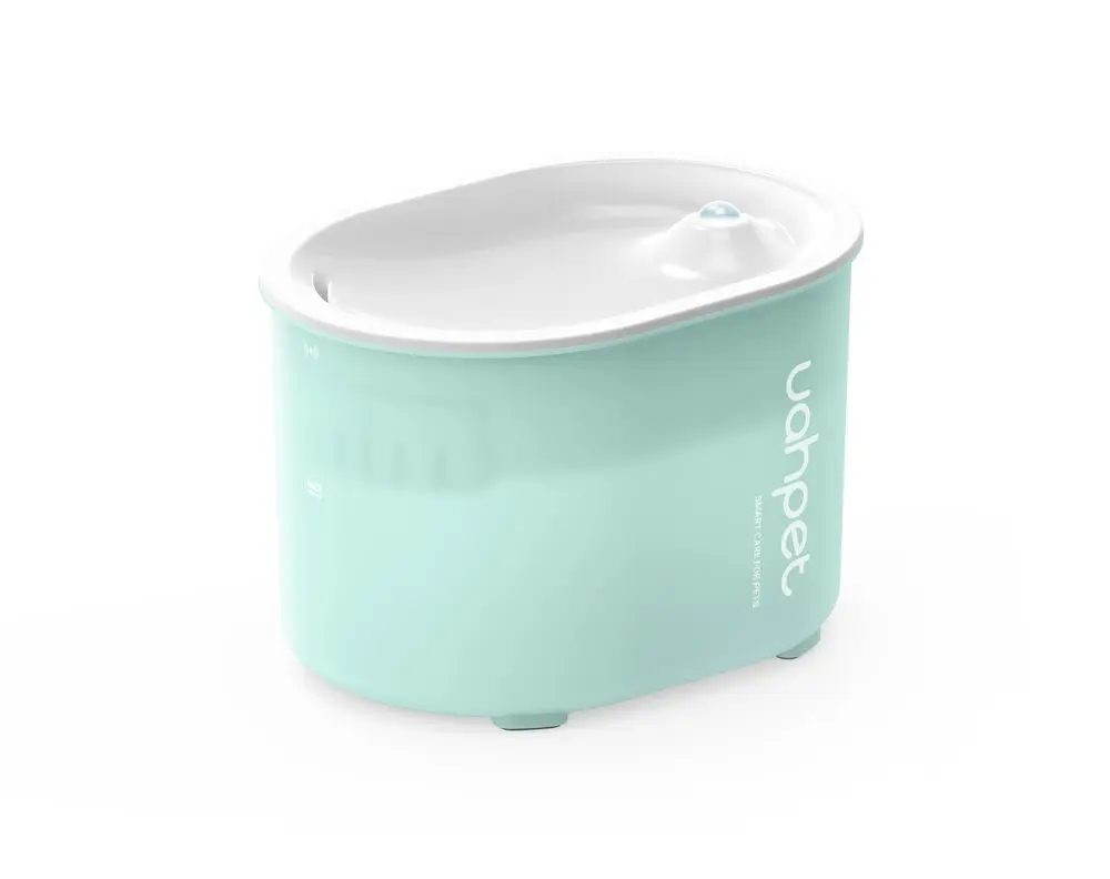 UahPet Glow | Fontána pro psy a kočky - tyrkysová | P55220