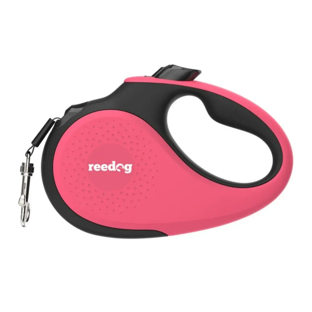 Reedog Senza Premium samonavíjecí vodítko M 25kg / 5m páska / růžové | P38092