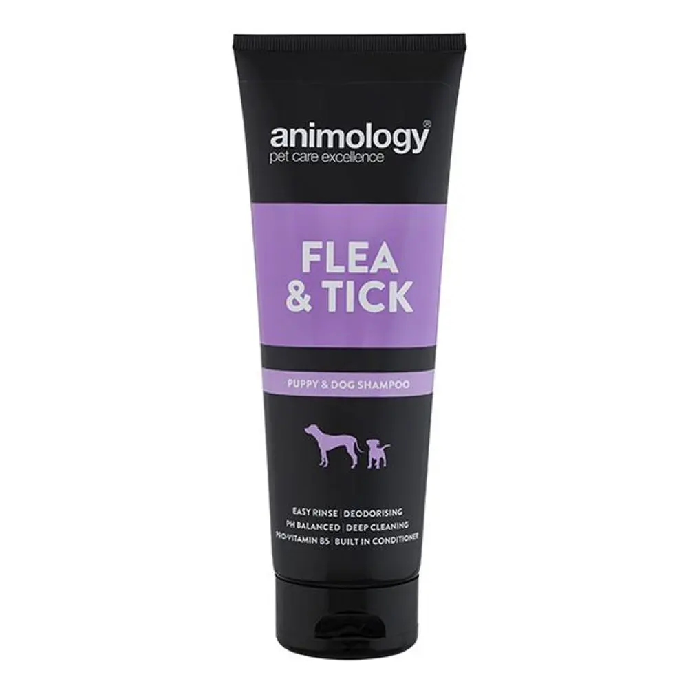 Antiparazitní šampon pro psy Animology Flea & Tick, 250ml | P1392