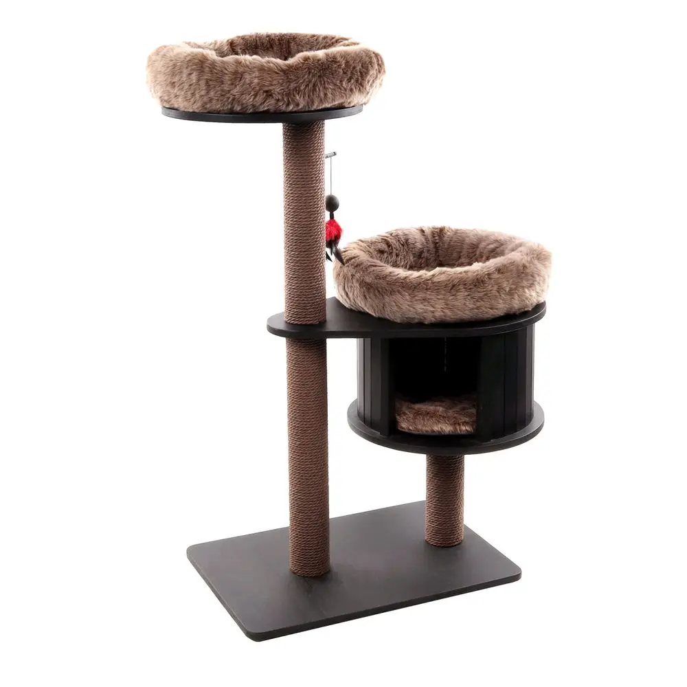 Flamingo Škrabací strom Raisa 1 Brown & Grey | Škrabadlo pro kočky | P58309