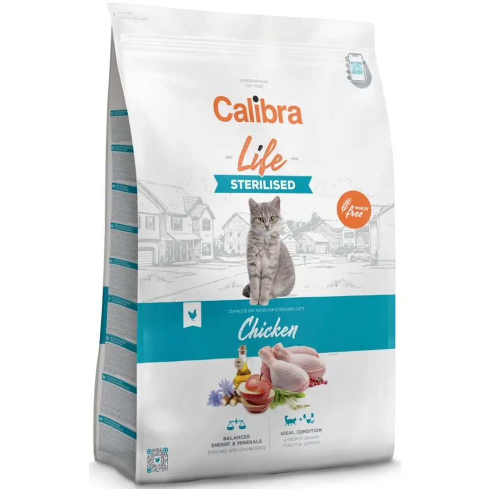 Calibra Cat Life Sterilised Chicken 1,5 kg | P57284