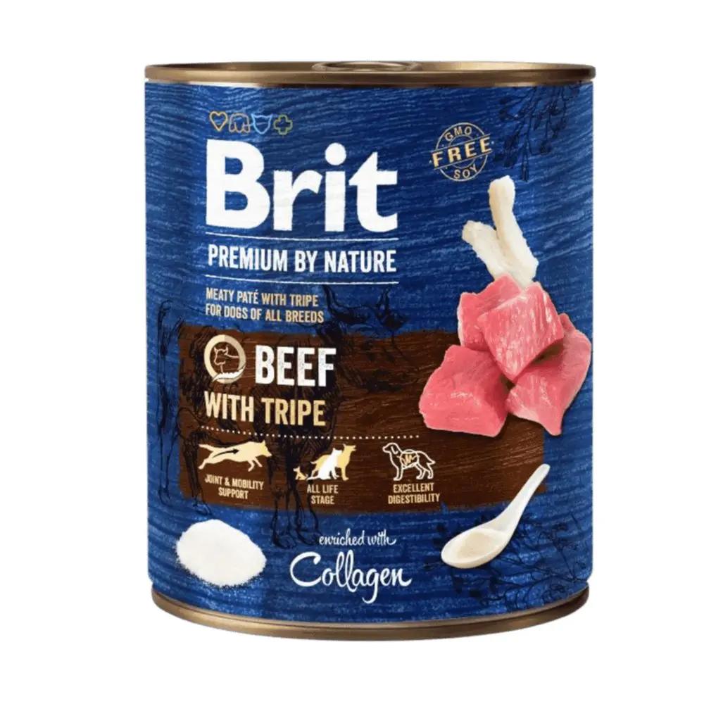 Brit konzerva Premium by Nature Beef & Tripes 800 g | Konzerva pro psy | P58011