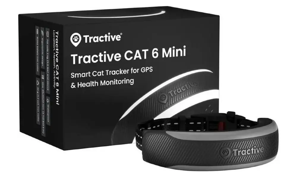 Tractive GPS CAT 6 Mini | GPS lokátor pro kočky - černá | P59482