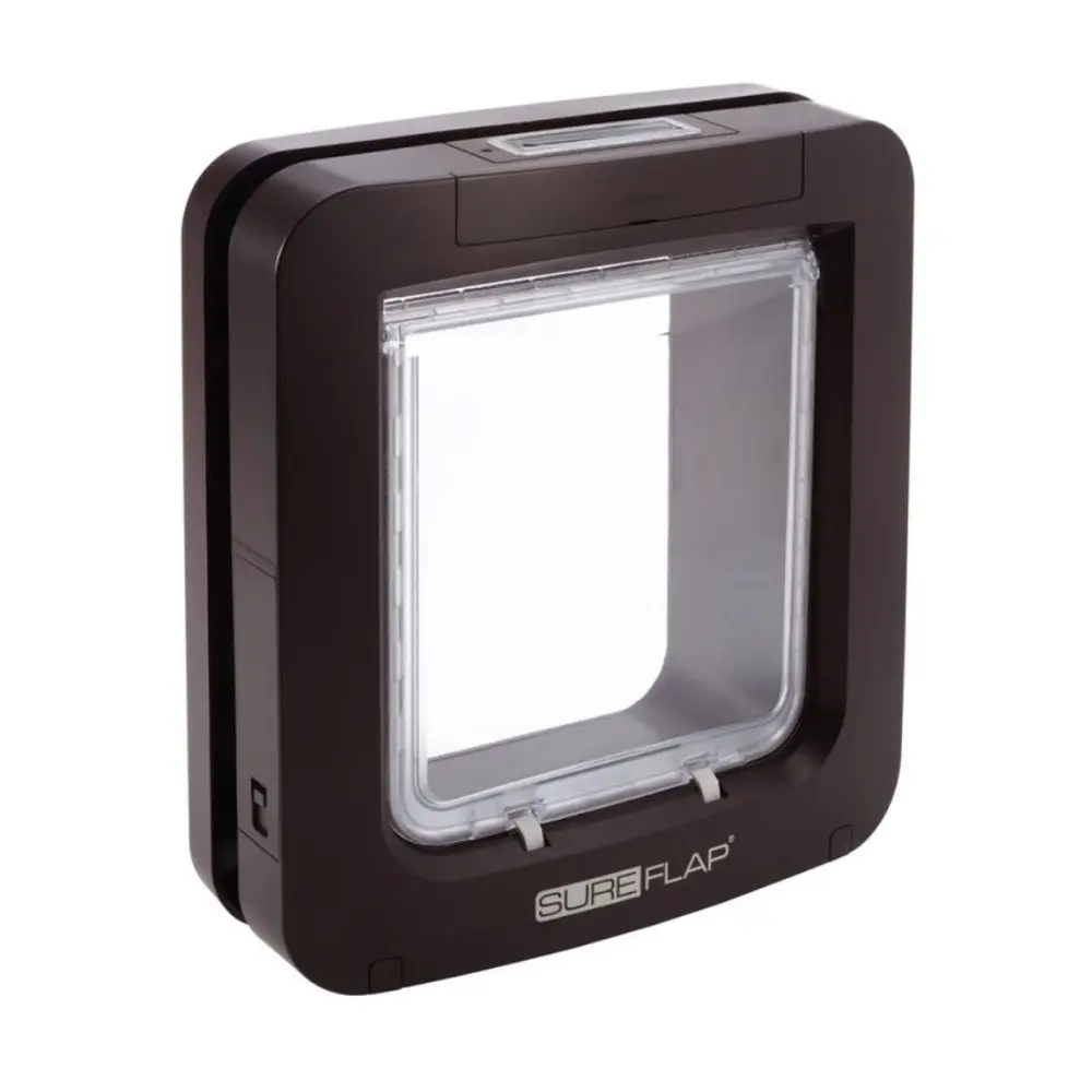 Dvířka SureFlap s mikročipem pro psy - hnědá | P6485