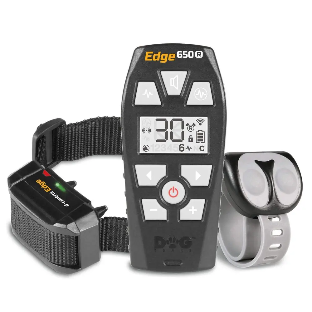 Dogtrace d-control Edge 650R s prstýnkovým ovladačem | Elektronický výcvikový obojek | P58090