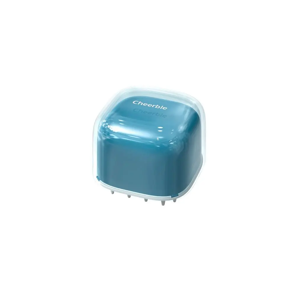 Cheerble masážní hřeben pro kočky - Seasalt Blue | P50746