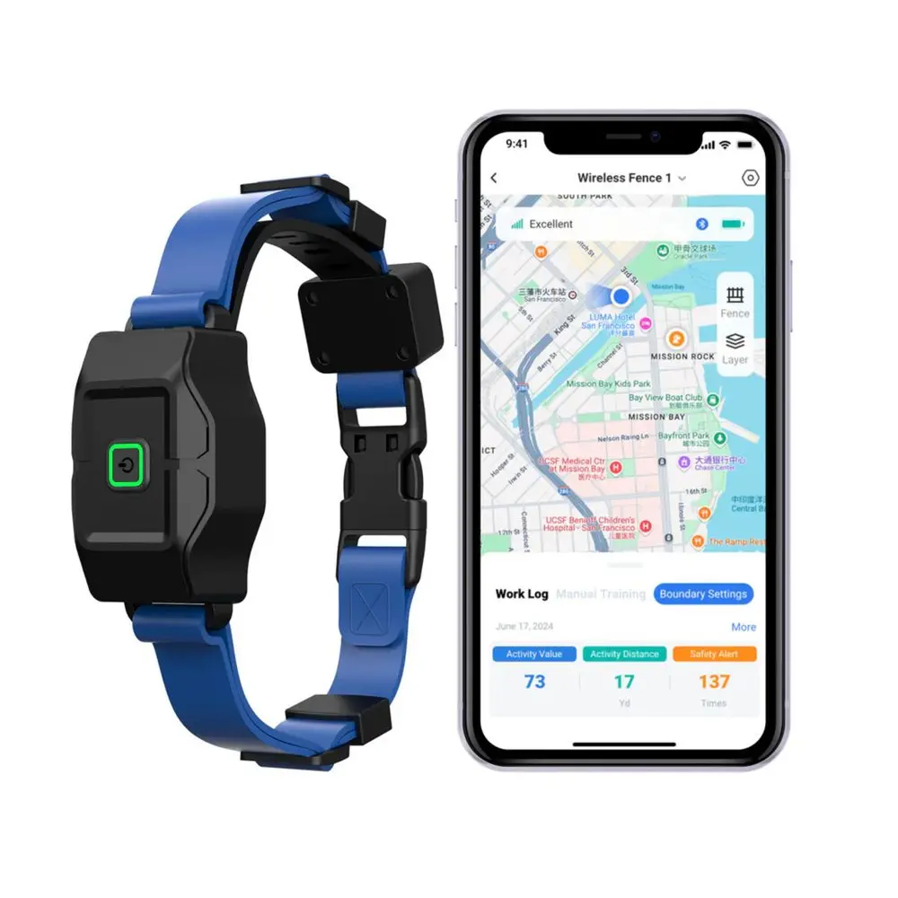 Pethey bezdrátový GPS ohradník pro psy F860 | Elektronický ohradník pro psy | P59746