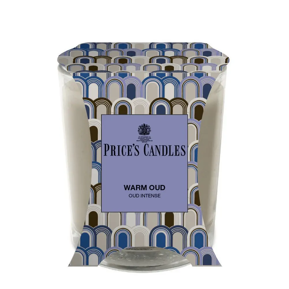 Price’s Price's vonná svíčka ve skle Warm Oud - hoření 45h