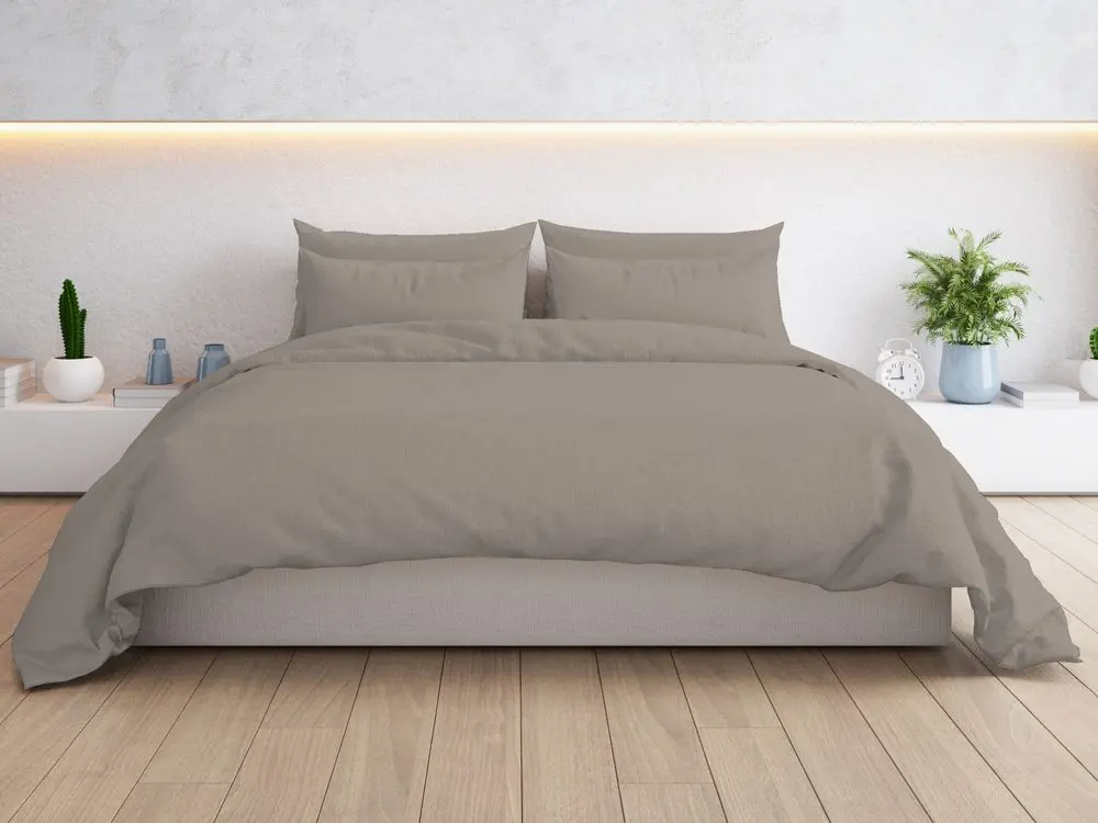 Gipetex Natural Dream Povlečení bavlněný perkál Tortora