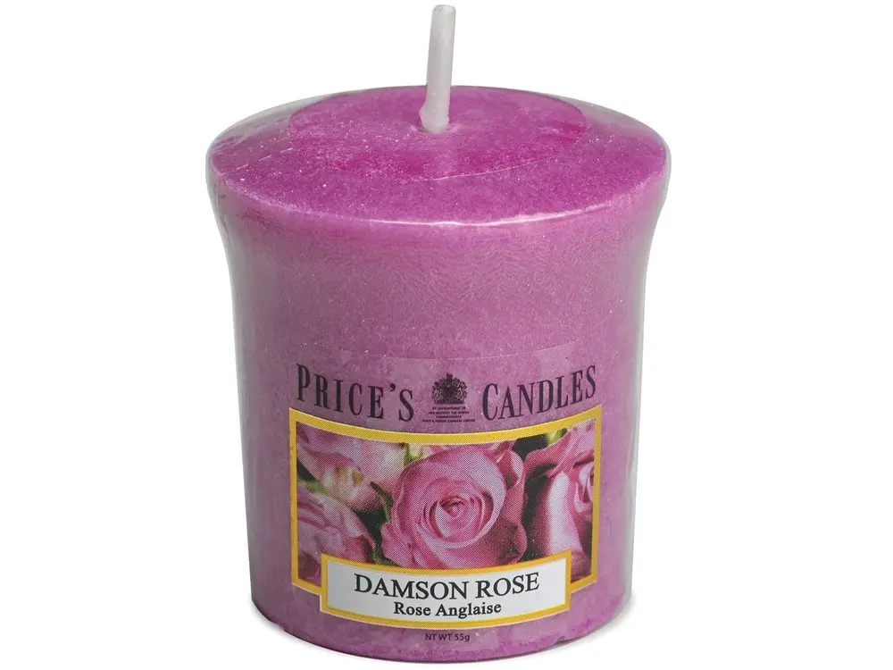 Price’s FRAGRANCE votivní svíčka Purpurová růže - hoření 15h
