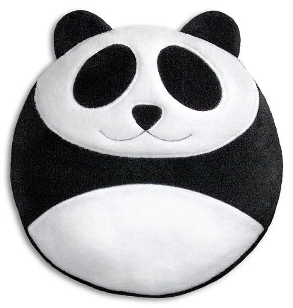 Leschi LESCHÍ Hřející polštářek panda Bao 25x25cm