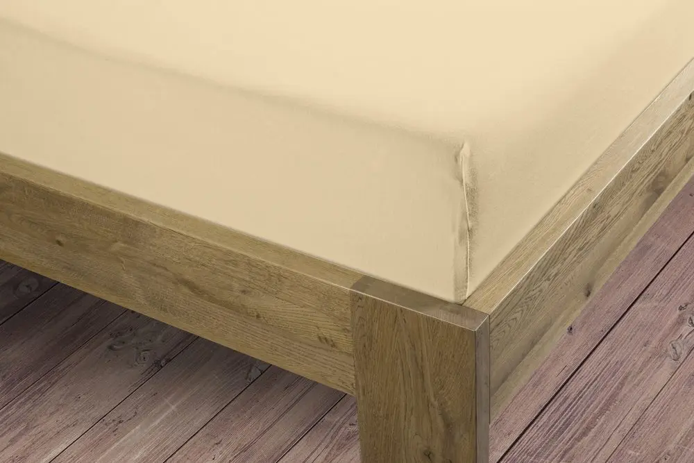 Bierbaum jersey prostěradlo natur - 80-100 x 200 cm