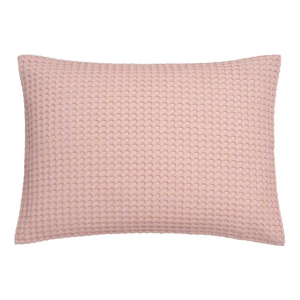 Vandyck Luxusní povlak na polštář Home Piqué waffle 40x55cm Sepia pink