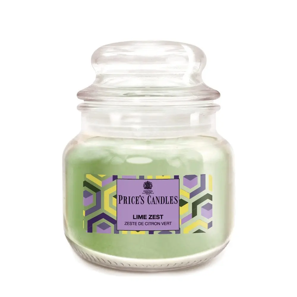 Price´s Price's MINI vonná svíčka ve skle Lime Zest - hoření 30h