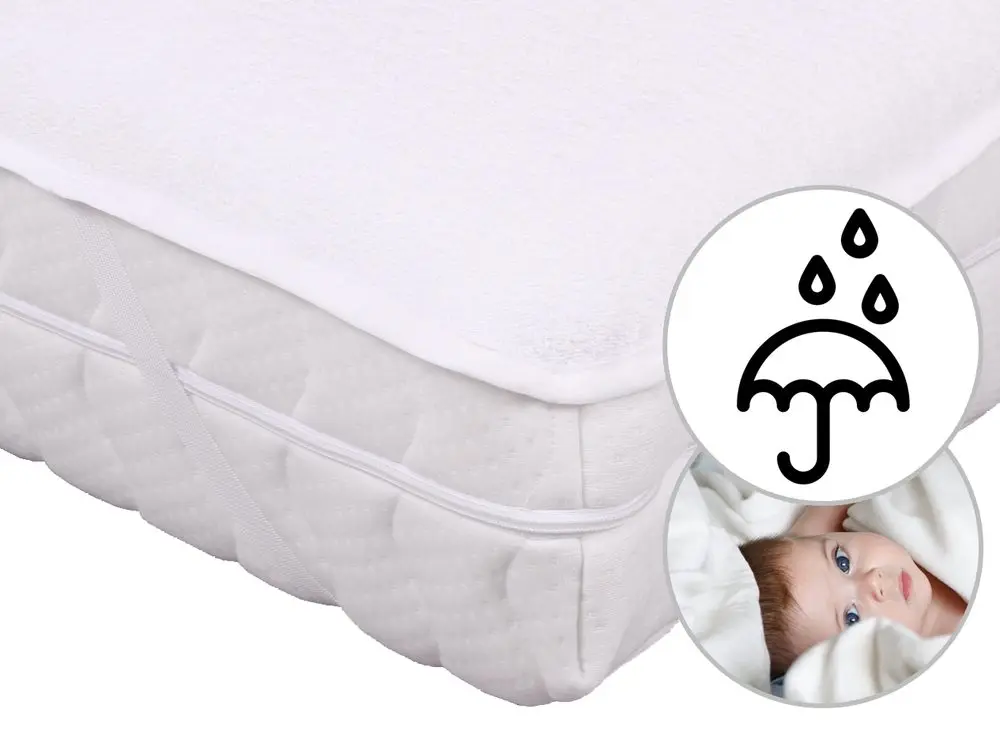 2G Lipov Nepropustný froté PVC chránič matrace pro miminka - 60x120 cm