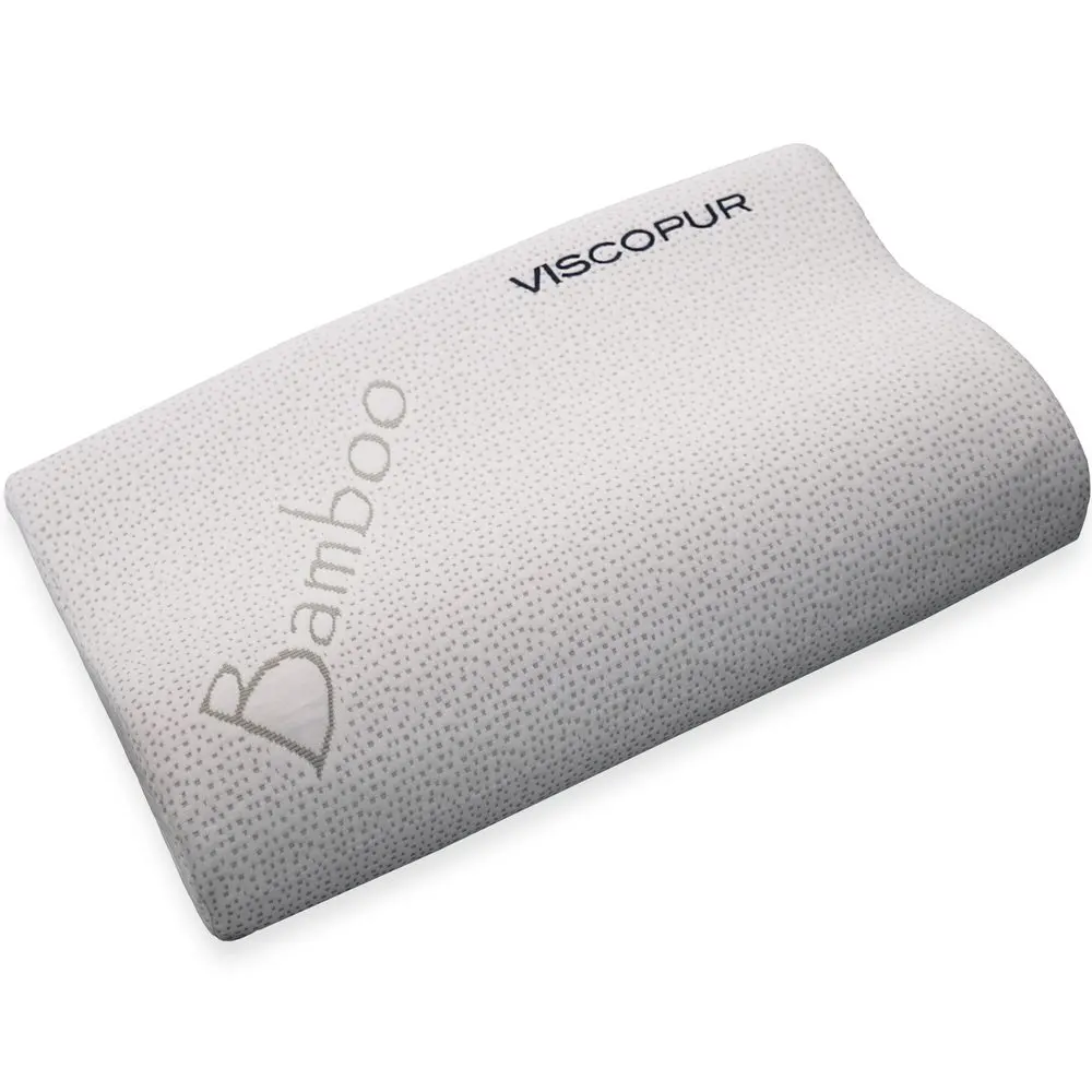 VISCOPUR Anatomický polštář VISCOPUR® bamboo profilovaný - 30x50 cm | akce 1+1 (2ks)