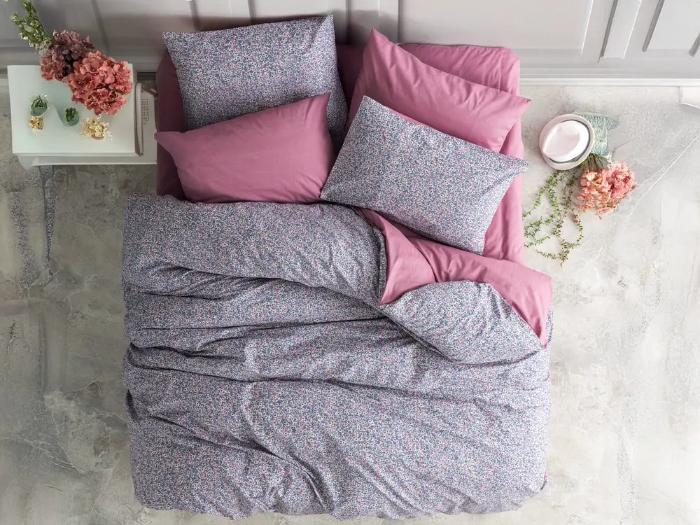 Cottonbox povlečení 100% bavlněné renforcé Penny Pink - 140x200 / 70x90 cm