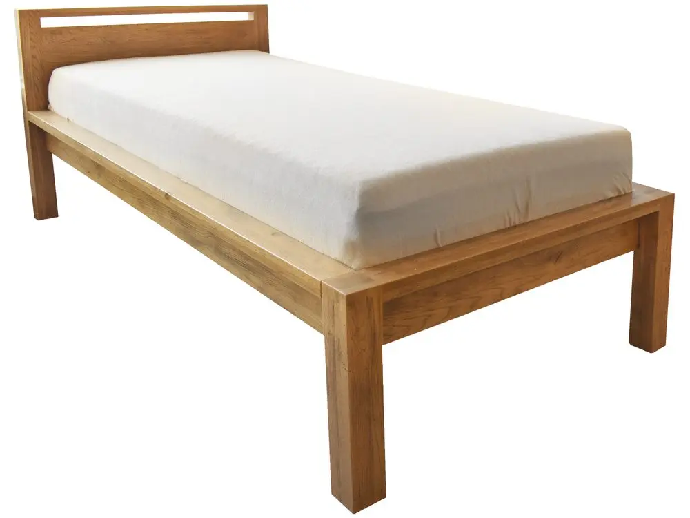 Oak´s Dubová postel Mono Robust 8 cm masiv rustik -